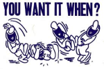 You Want it When