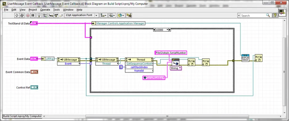 UI Status Message Another Example
