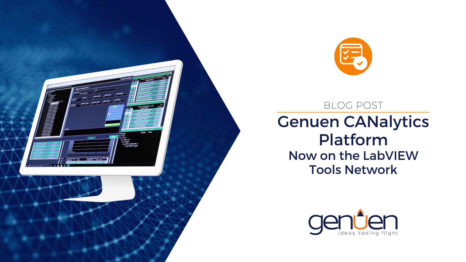 Genuen CANalytics Platform Now on the LabVIEW Tools Network